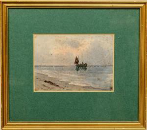 PERCY William 1854-1920,Fishing Boat,Fonsie Mealy Auctioneers IE 2022-03-23