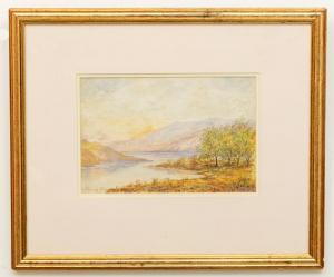PERCY William 1854-1920,West of Ireland Mountainous Lake Scene,Fonsie Mealy Auctioneers 2022-03-23