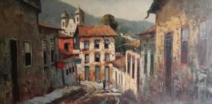 PEREIRA Durval 1917-1984,Ouro Preto,1947,Juan E. Gomensoro UY 2016-10-30