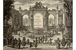 PERELLE Nicolas 1631-1695,Veues des Belles Maisons De France,Rosebery's GB 2015-05-16