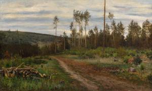 PEREPLETCHIKOFF Wladimir Wassiliew 1863-1918,A CLEARING IN THE WOODS,1894,Sotheby's GB 2019-11-26