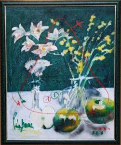 PEREZ BECERRA Alejandro 1944,Naturemorte with Flowers,Hood Bill & Sons US 2021-01-26