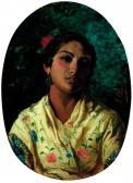 PEREZ Juan Pinera Y 1878,A Spanish beauty,Christie's GB 2000-05-04
