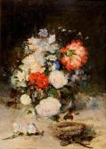 PEREZ RUBIO Antonio 1822-1888,Bouquets fleuris,Aguttes FR 2014-03-13