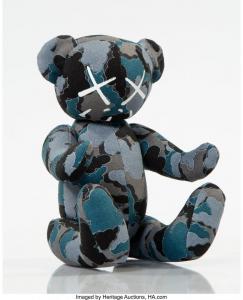 PERGLER Vladimir Bape 1933-2001,Blue Camo Bear,Heritage US 2019-07-22