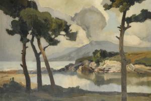 PERI Lucien 1880-1948,Lac aux arbres, Corse,Rossini FR 2024-03-29