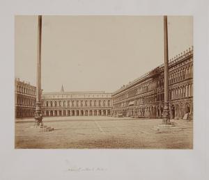 PERINI Antonio 1830-1879,Venezia. Piazza San Marco,1853-1855,Gonnelli IT 2022-12-01