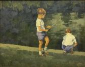 PERINI Edmund 1922-1991,Boys Fishing,David Duggleby Limited GB 2022-11-12