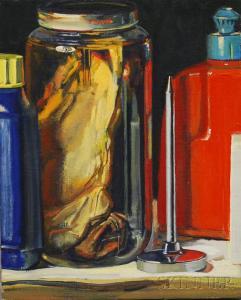 PERINO Gerald 1900-2000,Still Life with Jars and Bottles,Skinner US 2011-04-13