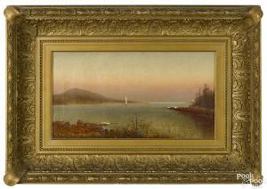 PERKINS alfred 1800-1800,coastal scene,Pook & Pook US 2016-01-15