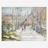 PERKINS TAYLOR Marry Smyth 1875-1931,Winter in the Valley,Freeman US 2020-12-08