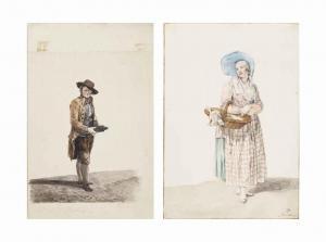 PERKOIS Jacobus 1756-1804,A man carrying a magic lantern,Christie's GB 2014-12-10