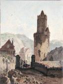 PERLBERG Friedrich 1848-1921,Der Runde Turm zu Andernach,Venator & Hanstein DE 2009-09-25
