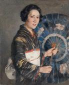 PERLBERGER Leo 1890-1935,"Frau Mikiko",Palais Dorotheum AT 2013-12-19