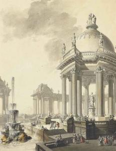PERLIN FIRMIN 1747-1783,An architectural capriccio,Christie's GB 2014-12-02