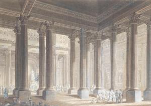 PERLIN FIRMIN 1747-1783,Figures within an architectural setting,1771,Bonhams GB 2015-02-17