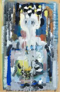 PERLMUTTER Victor Thor,Abstract figural painting.,1960,Quinn's US 2011-04-09