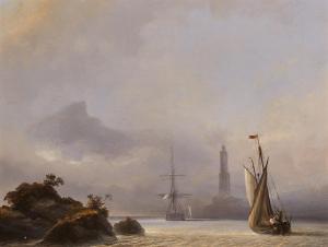 PERNOT Francois Alexandre 1793-1865,Harbour Scene,2002,Lempertz DE 2022-11-19