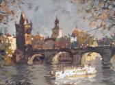 PEROVSKY Vitaly 1900-2000,PETROVSKY , 'The Old Bridge',Lots Road Auctions GB 2007-03-18