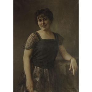 PERRAULT Henry 1867-1932,FEMME EN BUSTE,1921,Tajan FR 2022-10-05