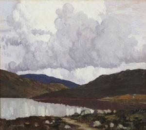PERRAULT Henry 1867-1932,LAKE AND HILLS, CONNEMARA,De Veres Art Auctions IE 2023-06-13