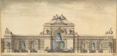 PERREAU Raymond,Projet D'un Chateau d'eau pour Teriuiner le gout d,1788,Dreweatts 2022-03-10
