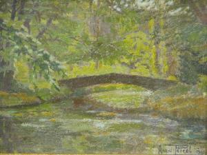 PERRET ANDRE 1900-1900,Sylvan river bridge,1918,Peter Francis GB 2010-07-20