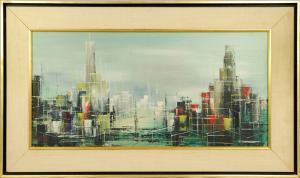 Perret 1930,Chicago abstract cityscape,Ruggiero Associates US 2008-10-30