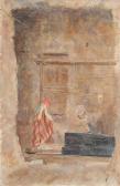 PERRET Marius 1853-1900,Jeune femme orientalisante,Delorme-Collin-Bocage FR 2013-11-22