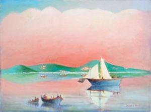 PERRI Joseph G,Capri and Boats,Ro Gallery US 2023-07-27