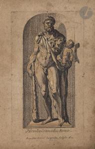 Perrier François 1594-1649,Hercules Commodus Romae (Hercule Commode),1633,Ader FR 2020-07-08