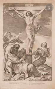 PERRIER LE BOURGUIGNON François 1590-1650,Jésus-Christ en croix,1633,Ader FR 2023-03-03