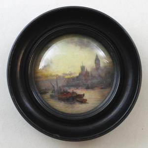 PERRIN John W 1800-1900,The Houses of Parliament seen from the ,1933,Batemans Auctioneers & Valuers 2017-05-06