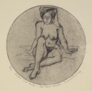 PERRING Susie 1922,After the bath, signed in pencil,Burstow and Hewett GB 2019-03-20
