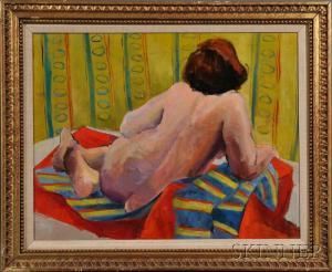 PERRIOLAT/SICKMAN MORNING,Portrait of a Reclining Nude,Skinner US 2012-12-15