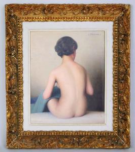 PERRON Charles Clement 1893-1958,Femme brune nu de dos,Morand FR 2023-03-30