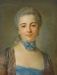 PERRONEAU Jean Baptiste,Portrait of a lady, possibly La Comtesse Jacquette,Sotheby's 2023-01-25