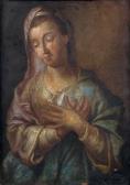 PERROT JOSEPH NICOLAS 1700-1700,Vierge de l'Annonciation,1729,Binoche et Giquello FR 2012-03-30