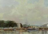 PERRY Roy 1935-1993,The Thames at Greenwich,Batemans Auctioneers & Valuers GB 2018-11-03
