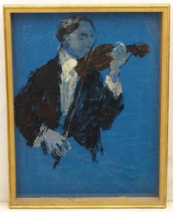 PERRYMAN Norman 1933,Yehudi Menuhin the violinist, playing the violin,Dickins GB 2019-04-05