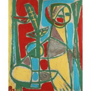 PERSAKI Gianna 1921-2008,cubist composition,Sotheby's GB 2006-05-24