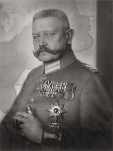 PERSCHEID Nicola,Portrait of Generalfeldmarschall Paul von Hindenbu,1915,Galerie Bassenge 2022-12-07