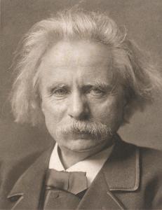 PERSCHEID Nicola 1864-1930,The composer Edvard Grieg,1900,Galerie Bassenge DE 2023-12-06