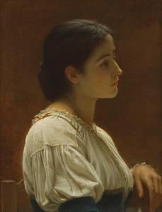 PERUGINI Charles Edward 1839-1918,Portrait of a girl seated on a chair,Sworders GB 2023-04-04