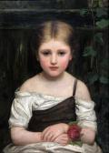 PERUGINI Kate, née Dickens 1839-1929,A Cottage Rose,Andrew Smith and Son GB 2019-12-11