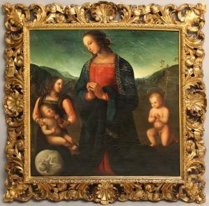 PERUGINO Pietro 1445-1523,La Madonna del Sacco,Pirone Casa d'Aste IT 2020-07-21