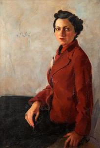 PERVOLARAKIS Othon 1887-1974,Portrait of the collector,Bonhams GB 2019-11-13