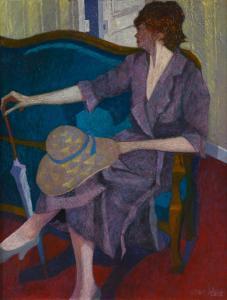 PESCE Jean 1926,Femme du Canape,Shapiro Auctions US 2022-10-15