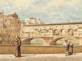 PESENTI Domenico 1843-1918,Ponte Vecchio Florence,Auctionata DE 2014-12-02