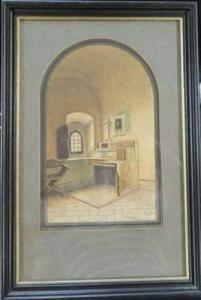 PESENTI Domenico 1843-1918,the interior of a monk's study,Serrell Philip GB 2022-07-21